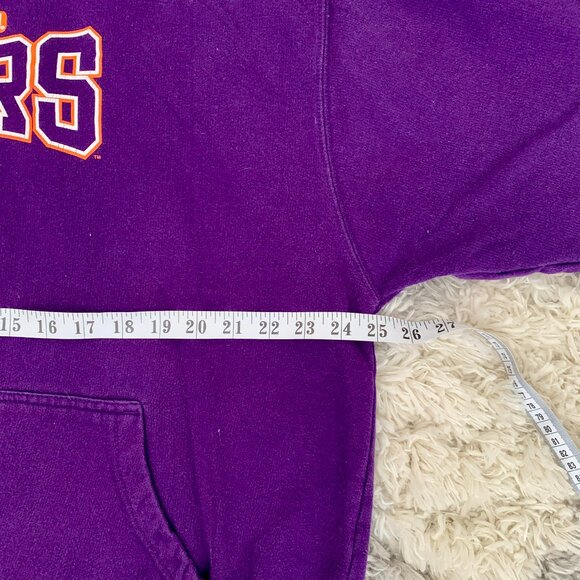 VTG Clemson Tigers Pro Player Tag Hoodie Women's 2XL Men's Large Purple Pullover - Picture 6 of 7